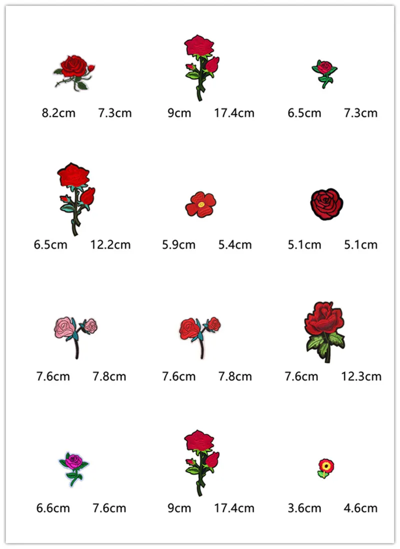 1 шт., цветок розы, тканевая нашивка, вышивка, железные нашивки для одежды, сделай сам, украшение одежды, свадебные наклейки, аппликация, значок