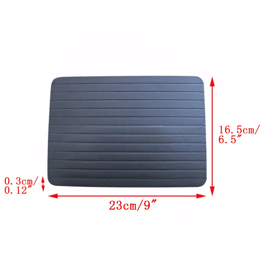 1pc Fast Defrosting Meat Tray Rapid Safety Thawing Tray For Frozen Food Meat Kitchen