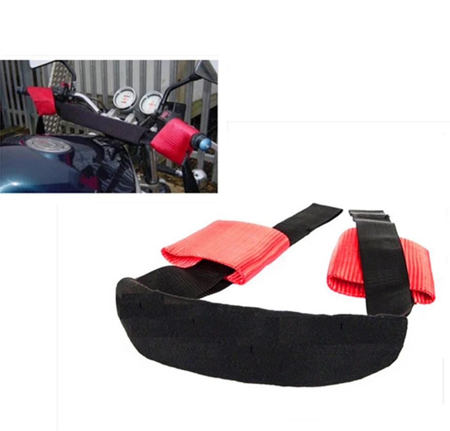 Universal Motorcycle Front Handlebar Transport Bar Tie Down Strap