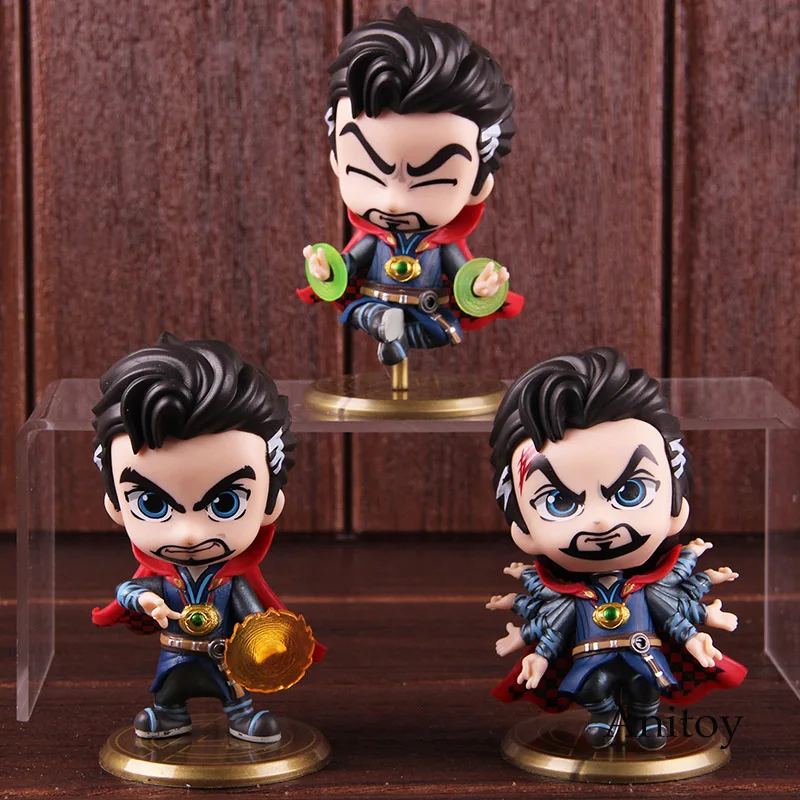 Горячие игрушечные лошадки Cosbaby BobbleHead Marvel Мстители Бесконечность войны доктор странная фигура фигурку ПВХ Коллекционная модель игрушки