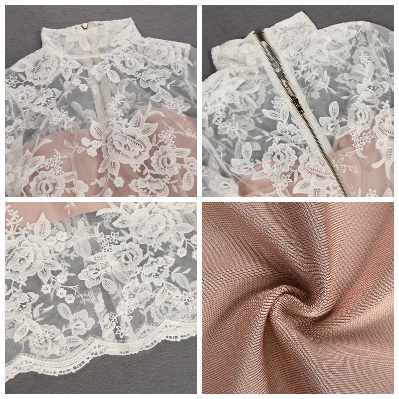 CIEMIILI 2018 Sexy Club Lace Women Dress Long Sleeve Fashion Evening Party Bandage Dresses White Elegant White Autumn Clothes CIEMIILI 2018 Sexy Club Lace Women Dress Long Sleeve Fashion Evening Party Bandage Dresses White Elegant White Autumn Clothes