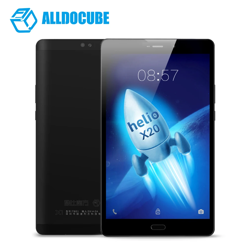 

8.4 Inch 1600*2560 ALLDOCUBE X1 Tablets 4G Phone Call Tablet PC MTK X20 Deca core Android 7.1 4GB RAM 64GB ROM 13MP