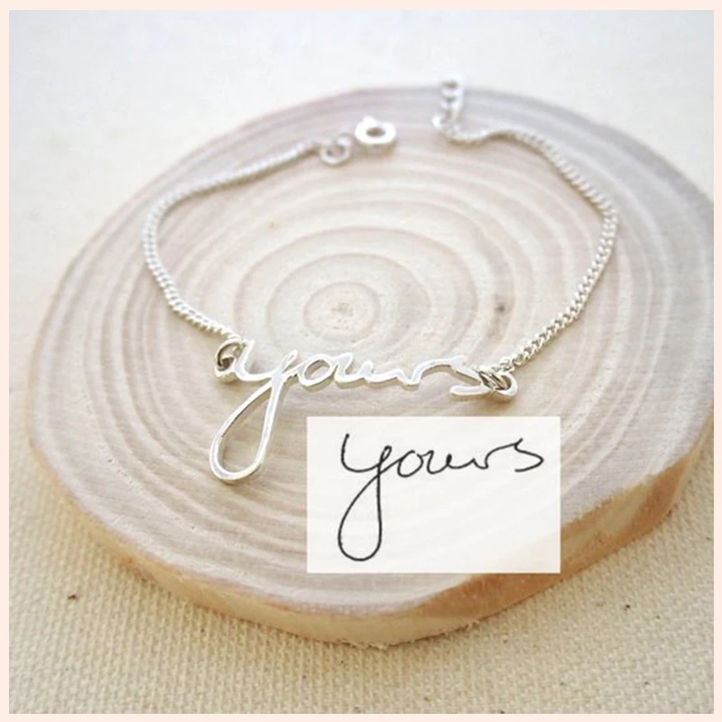

SG 925 sterling silver name bracelet custom jewelry personalized fashion nameplate bracelets for women gifts drop shipping