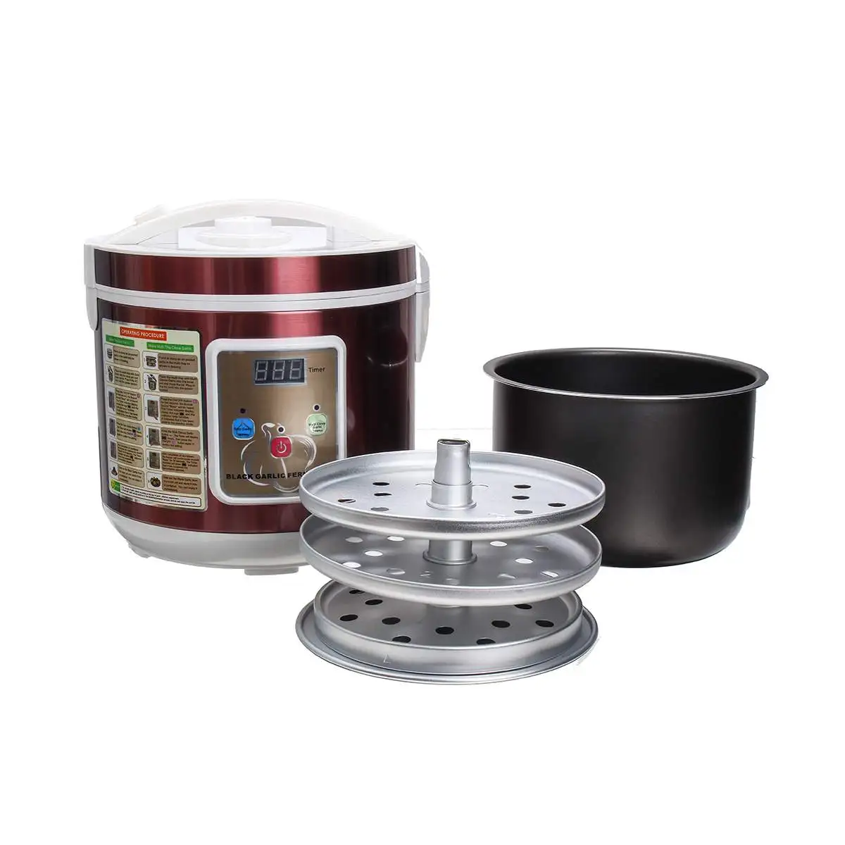

Home diy 5L 6L 90W Automatic Black Garlic Fermenter Maker 110V/220V Fermentation Machine Kitchen Cooking Tools Dropshipping