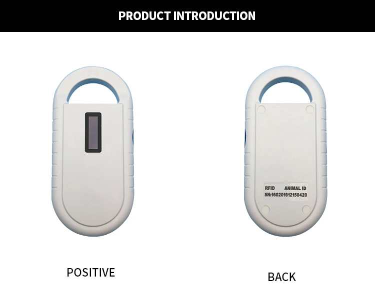 Fdx-b 134,2 кГц дешевые Rfid Портативный животного микрочип reader + 100 шт. 2,12*12 мм FDX-B 134,2 кГц домашние животные собака чип лошадь rfid микрочипы