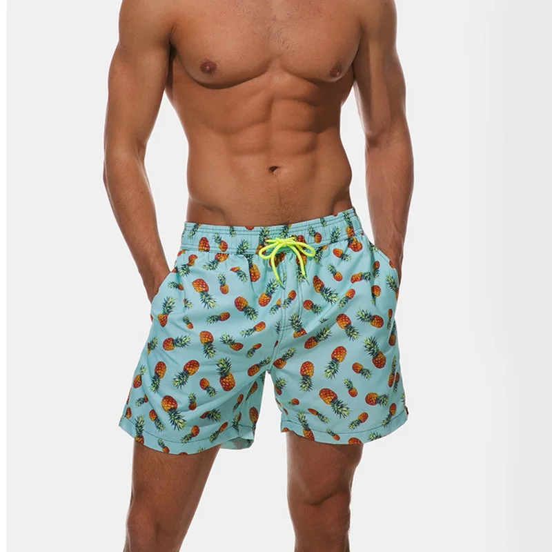 NIBESSER быстросохнущая Лето Для мужчин купальники Шорты с карманом Для мужчин s Пляж совета Шорты трусы Для мужчин повседневные шорты пляжные