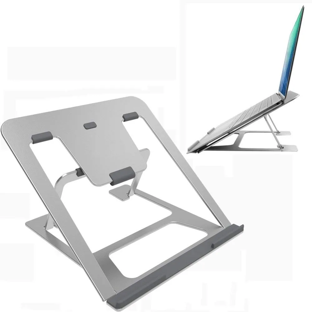 Laptop Stand Foldable Portable Laptop Stand Riser for Desk Aluminum