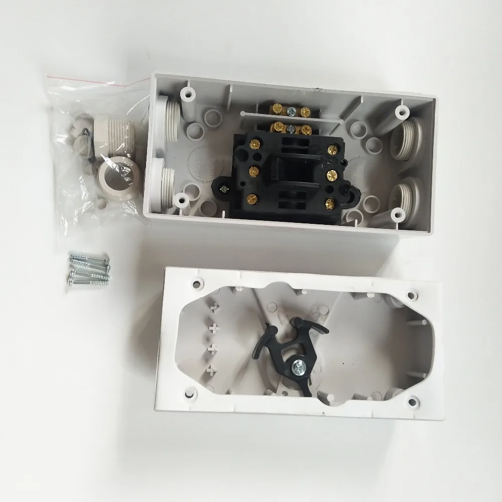 IP65 1P 2P 3P 4 полюса 20A 35A всепогодный изолирующий переключатель водонепроницаемый