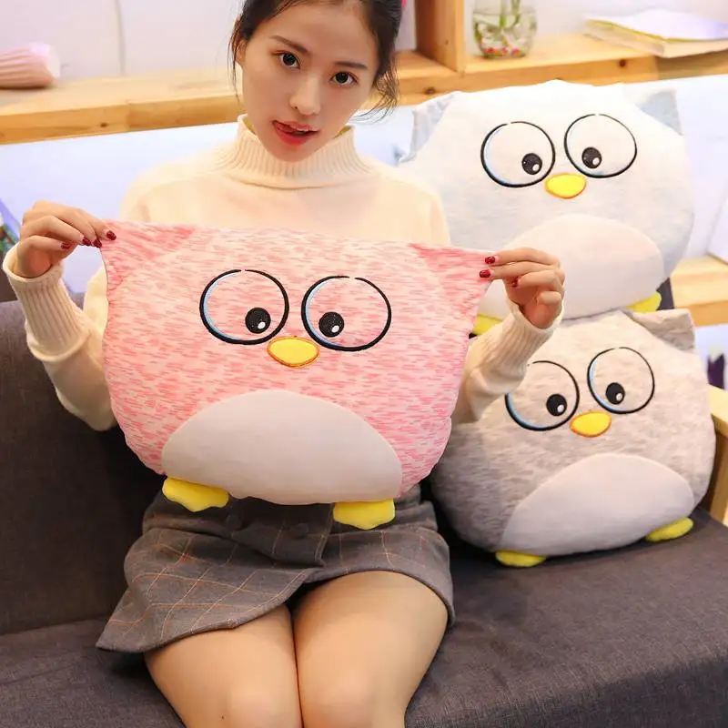 1 шт. 35x30 см 10 моделей Kawaii Dumb Bear Подушка Мягкая Сова домашний диван скульптура