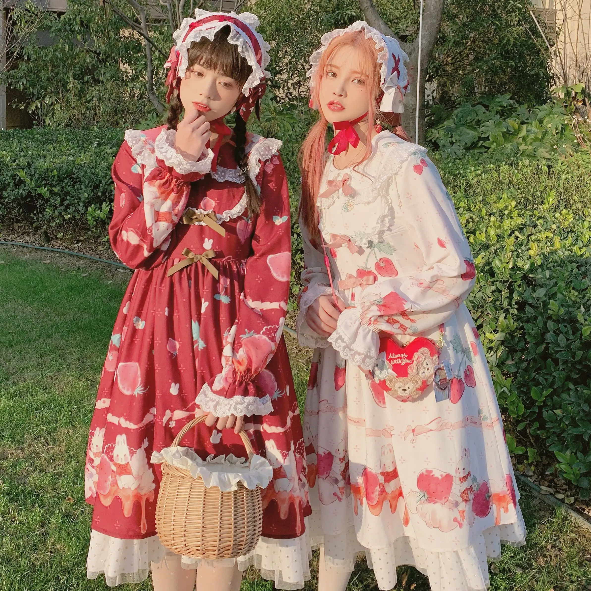 Zanzea 2019 Wilt Gaan De Kust 】 Honing Aardbei Zachte Hart Gedrukt Originele Lolita Meisjes Jurk Jongere Zus Is mooie Zanzea 2019 Wilt Gaan De Kust 】 Honing Aardbei Zachte Hart Gedrukt Originele Lolita Meisjes Jurk Jongere Zus Is mooie