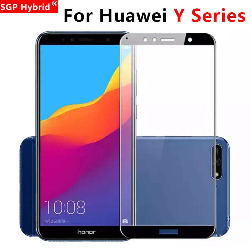 Защитный Стекло для huawei Y6 Prime 2018 Y7 Y9 Y5 Y3 Pro 2017 ii закалённое защитное стекло на Y 3 5 6 7 9
