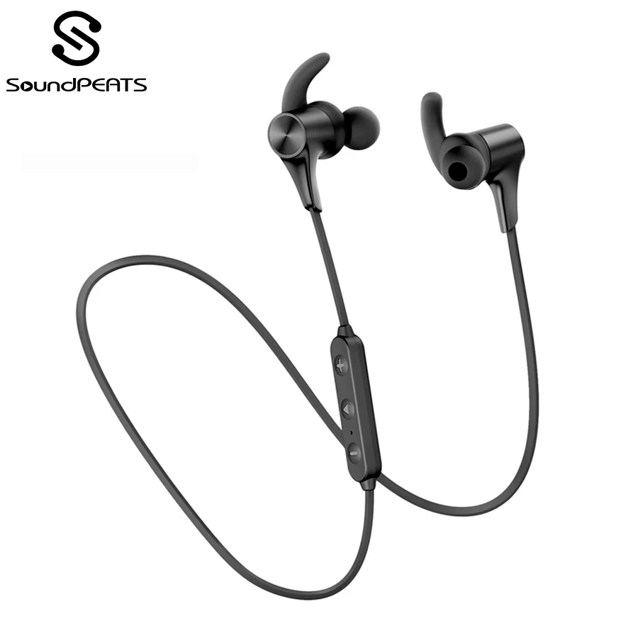 Offerte SoundPEATS Bluetooth 5.0 Auricolari Senza Fili IPX6 Magnetico in ear Auricolari Senza Fili 14 Ore tempo di Gioco APTX HD CVC Q12 HD