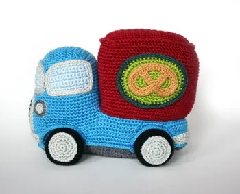 

crochet toys amigurumi ship truck number 0970