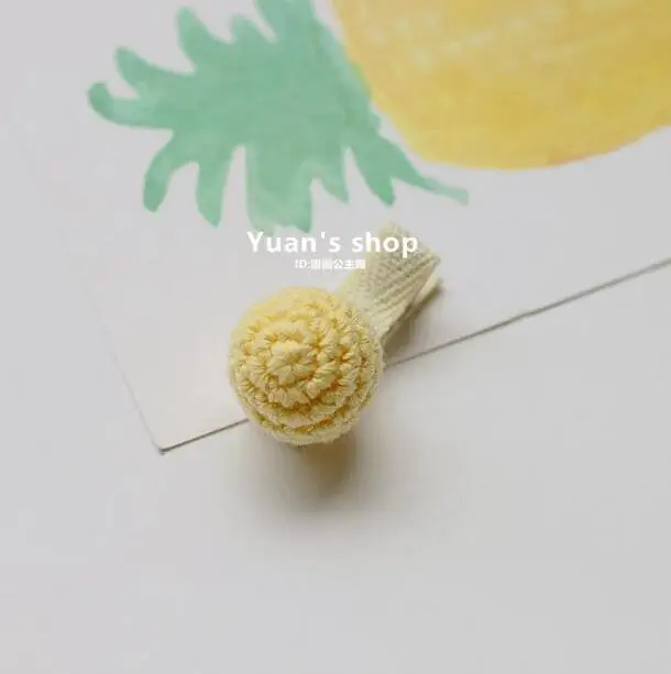 cotton lollipop hair clip10