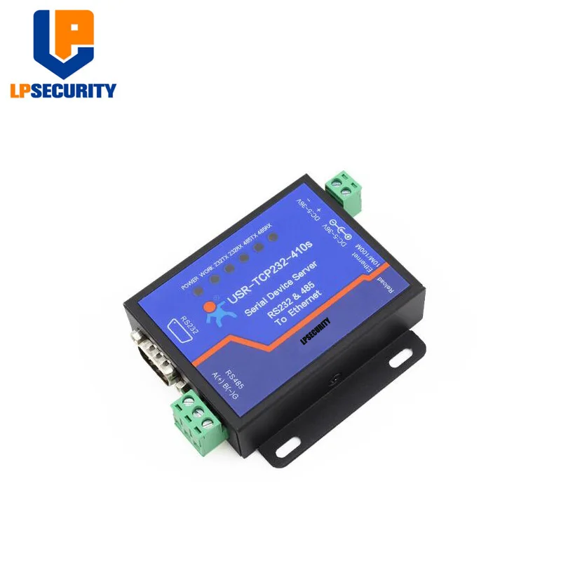USR TCP232 410s двойной последовательный RS485 RS232 для Ethernet сервера TCP/IP сети|tcp ip|rs232 rs485 to