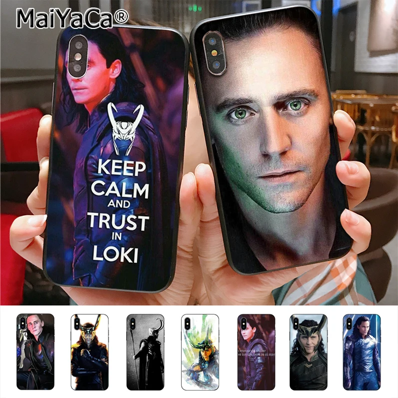 

MaiYaCa Loki Phone Case for iphone 11 Pro X 8 7 6 6S Plus 5 5S SE cass