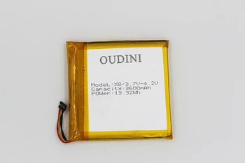 

oudini NEW Original Replace Rechargerable Battery For Land Rover X8 Battery X8 battery 3600Mah