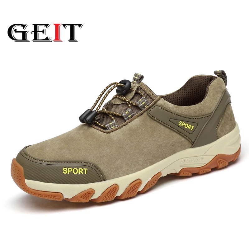 

2019 Outdoor Men Hiking Shoes Waterproof Breathable Tactical Combat Army Boots Desert Training Sneakers Anti-Slip Trekking Shoes