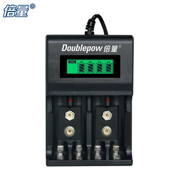 

Doublepow 9V / AA / AAA rechargeable battery charger LCD smart display charger, fast charging charger universal charger