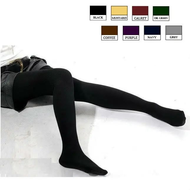 

Hot Women's Warm Charcoal Velvet Slim Pants Trousers Thick Opaque Stretchy Leggings Footless Stirrup