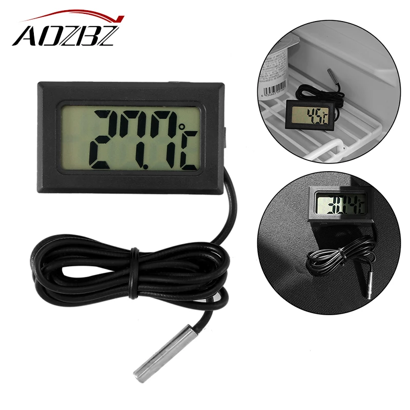 Buy AOZBZ Digital Car Thermometer LCD Display