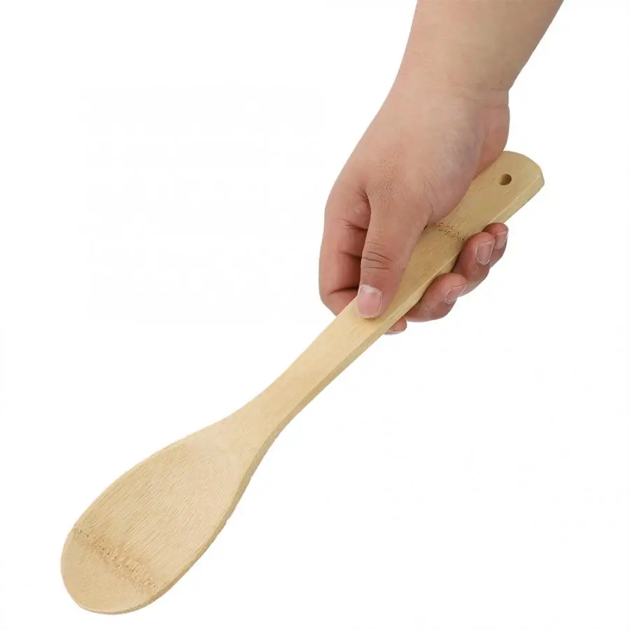 Бамбуковая деревянная кухонная утварь инструмент для приготовления пищи ложка лопатка Деревянный Совок кухонный инструмент для приготовления пищи