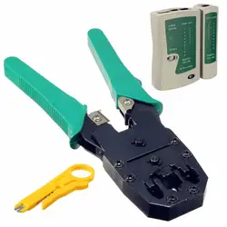 Лидер продаж многофункциональным RJ45 RJ11 RJ12 CAT5 LAN Сетевой кабель Тесты er щипцы для зачистки проводов плоскогубцы сети Тесты Tool Kit