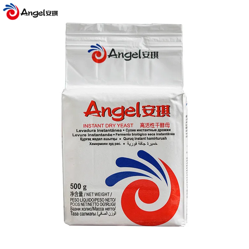 Angel 500g low sugar Instant Dry Yeast for bread, active dry yeast for