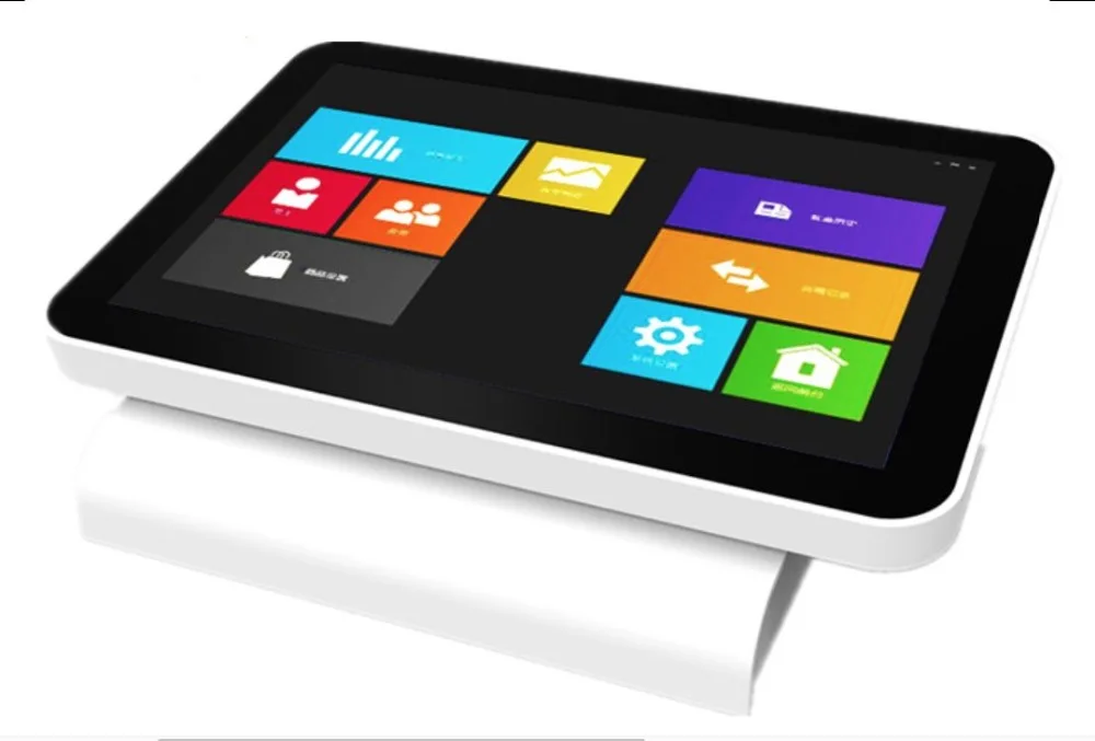 Android сенсорный экран pos машина с NFC 12 дюймов POS кассовый аппарат для розничной