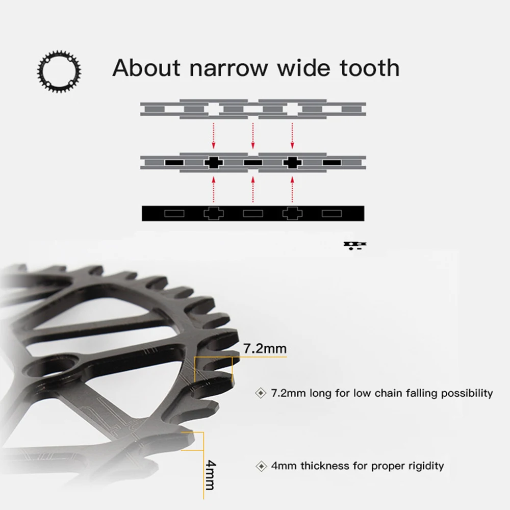 Crankset 50 T/52 T/54 T/56 T/58 T велосипед Велоспорт полые цепи Одиночная рукоятка колеса