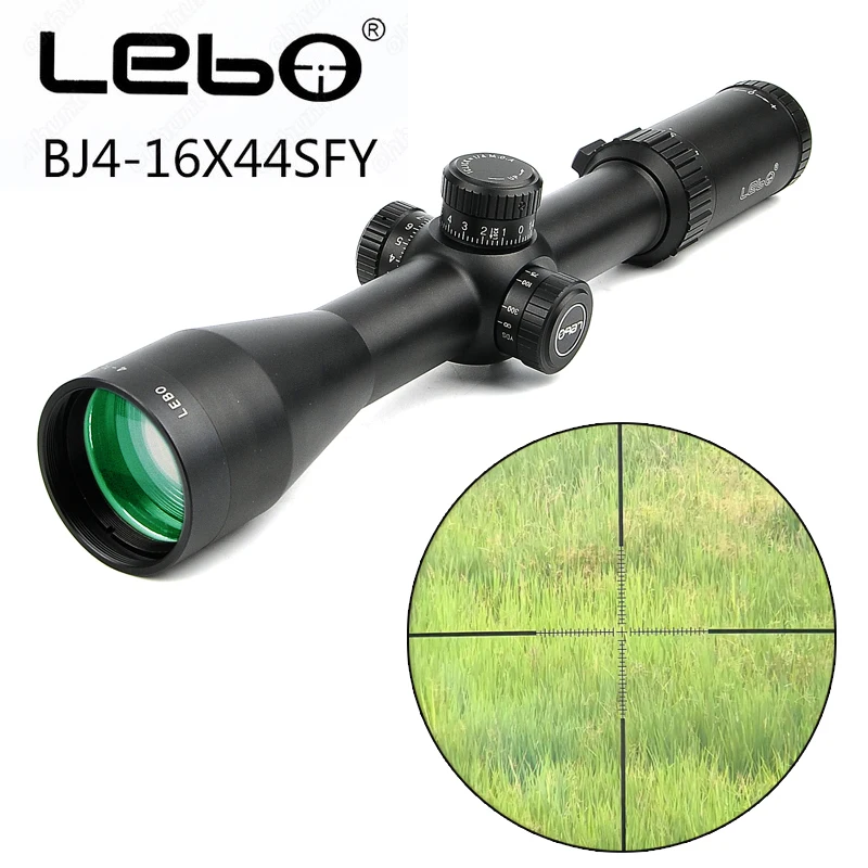 LEBO BJ 4 16X44SF First Focal Plane Rifle Scopes With Side