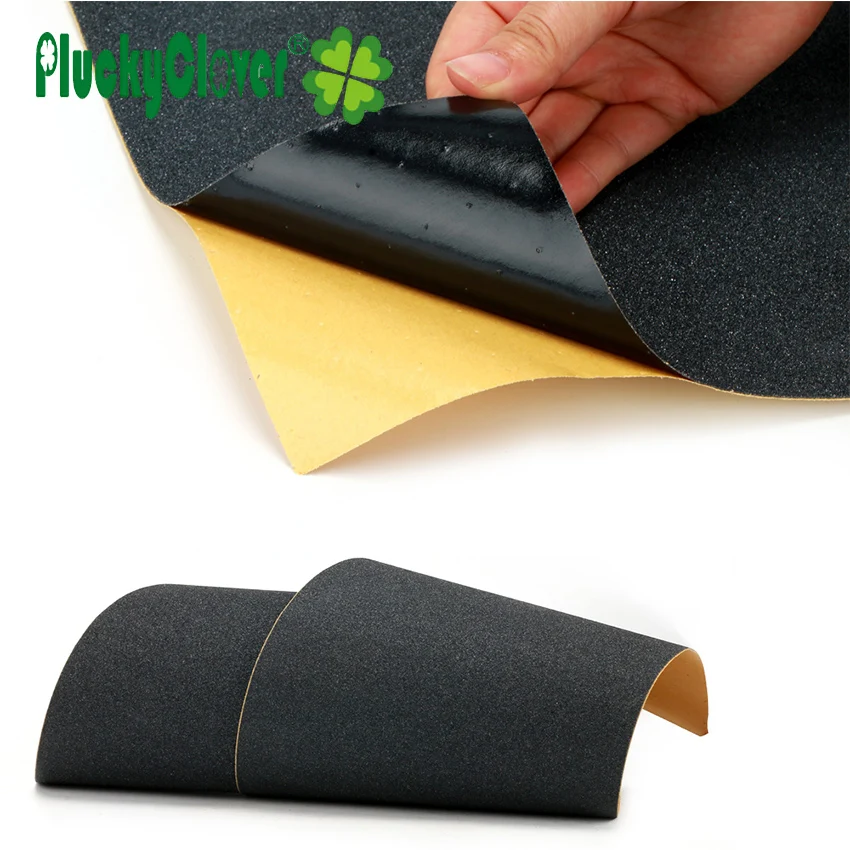 Anti-slip Waterproof Skateboard Deck Sandpaper Grip Tape Griptape Fishboard 