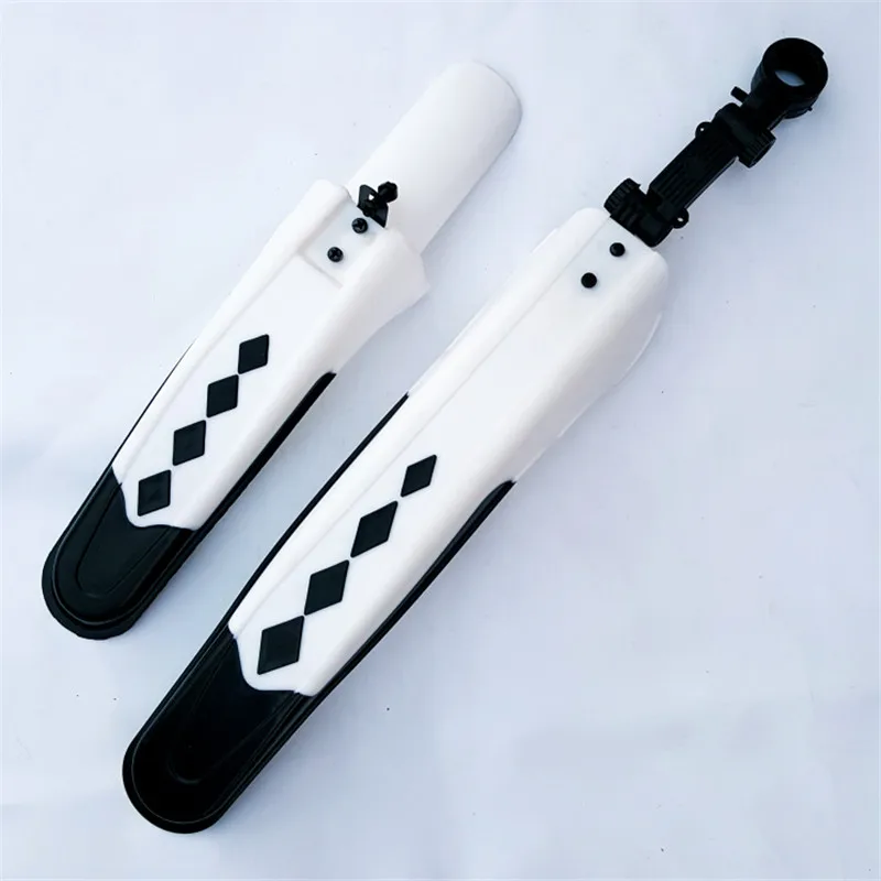 

1 Set Bicycle Mudguard Mountain Bike Fenders Set Mudguards Double Color Bicycle Mudguard Wings For Bicycle Front/Rear Fenders