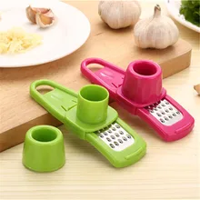 

Cheap Kitchen Candy Color Multi Functional Ginger Garlic Grinding Tool Grater Planer Slicer Cutter Cooking Tool Utensils