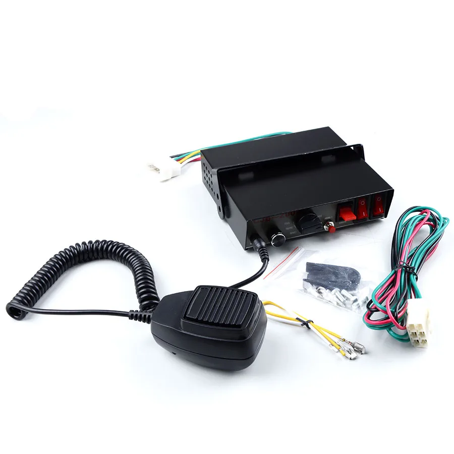 Car Styling Police Siren 200W 12V Car Siren Horn CJB 9 Tones Car Siren Host Only without Speaker CJB-200W-9 Electronic Buzzer