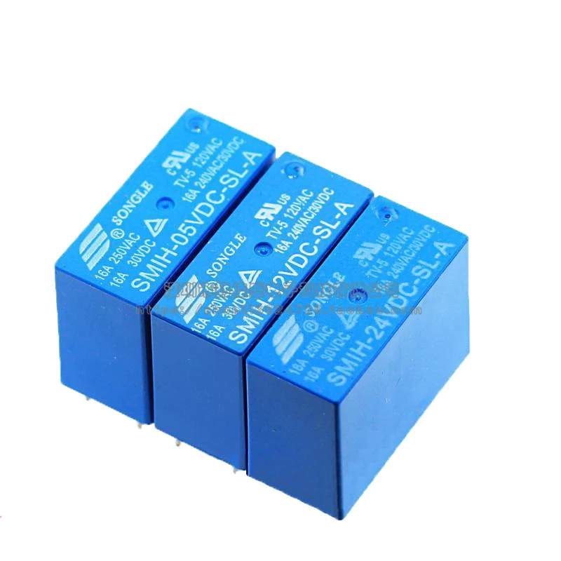

2PCS/LOT Relay SMIH-05VDC-SL-A SMIH-12VDC-SL-A SMIH-24VDC-SL-A 16A 6PIN