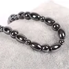 Bracelet de cheville pour perte de poids, thérapie magnétique, pierre biliaire noire, stimulant les points d'acupuncture, outil amincissant Anti-Cellulite, chaîne de pied ► Photo 2/6