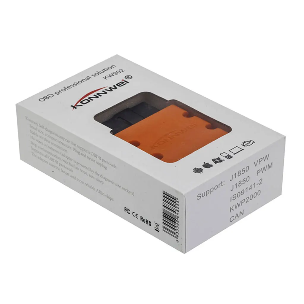 ELM327 Bluetooth адаптер автомобильный диагностический сканер Vag Com OBD OBDII считыватели
