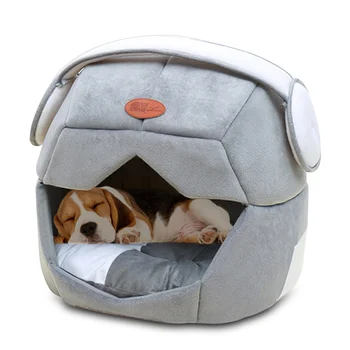 

Pet Nest 2 Type Foldable Soft Cat Dog Bed Warm Space Helmet for Dogs Cave Puppy Sleeping Mat Pad Nest Blanket Cats House
