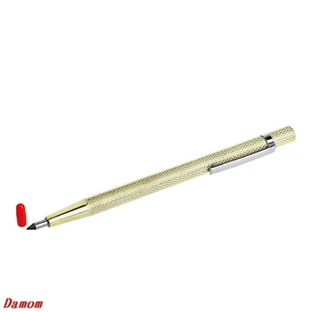 

OOTDTY Tungsten Steel Tip Scriber Marking Pen Marking Engraving Tools Metal Shell Lettering
