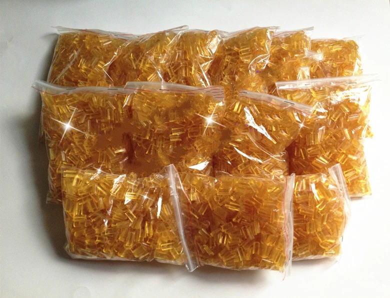 200pcs Keratin glue for hair Nail Tip Keratin U-Shaped Fusion Chips Glue Nail Tip Keratin Nail Tip for hair extension