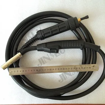 

HRES Gas-Cooled CO2/Ar Shielded Welding torch with Euro Fitting,250A 4Meters