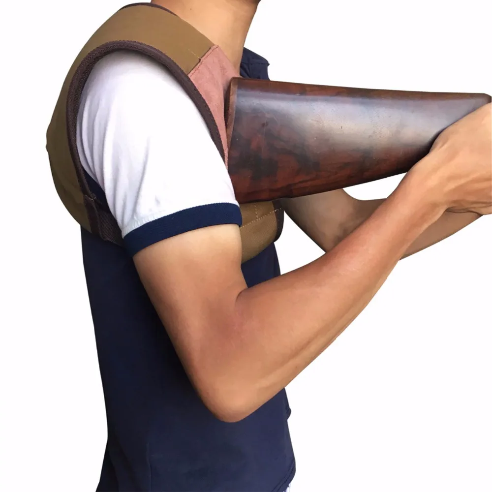 Tourbon Gun Buttstock Recoil Shiled Shotgun Rifle Shoulder Protective Shooting Pad Hunting Gun Accessories