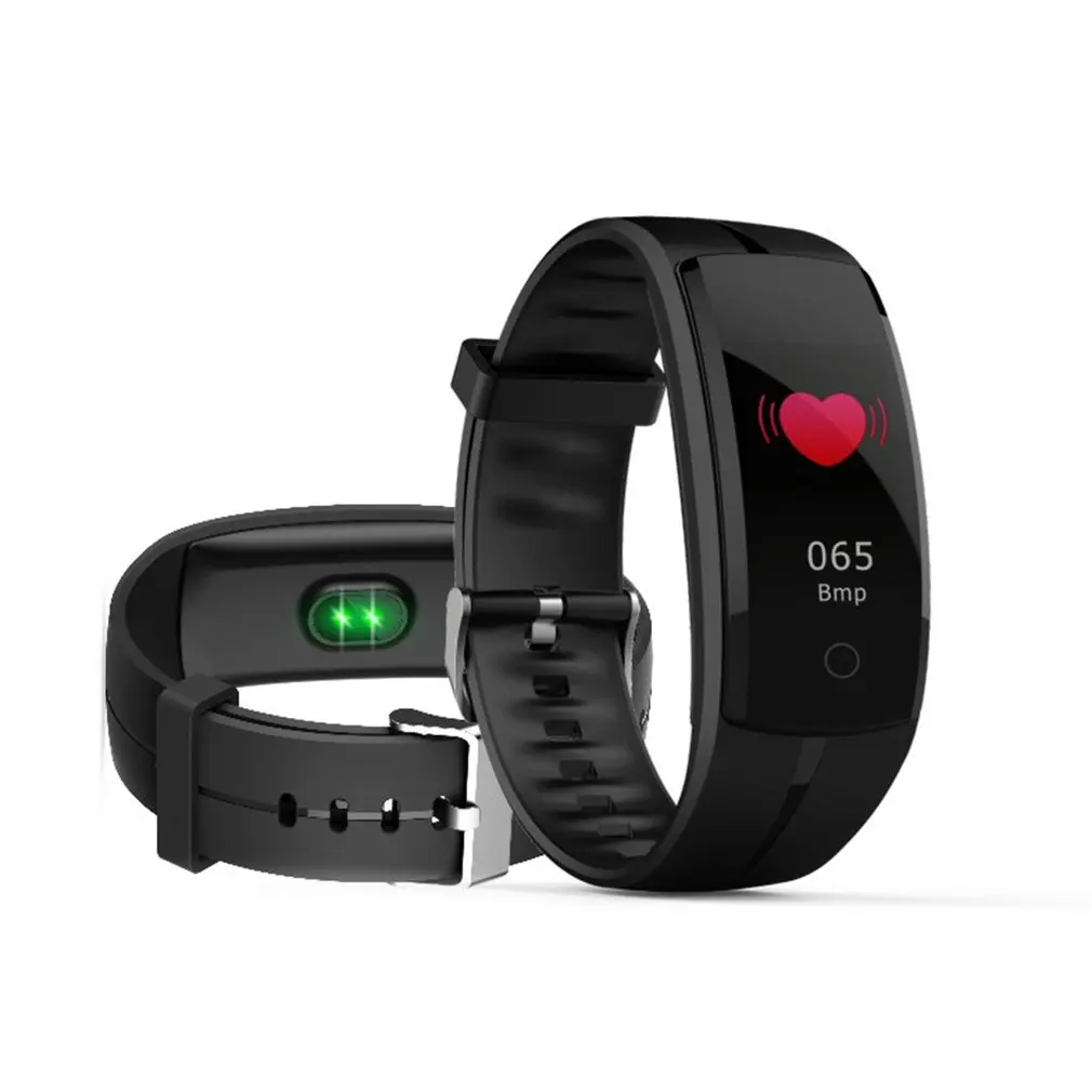 

QS100 Smart Bracelet Watch Blood Pessure Heart Rate Monitor Fitness Tracker Smart Band Wristband for Android for IOS