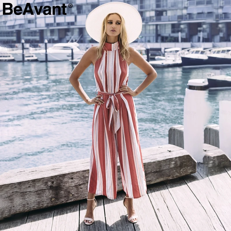 Abasona Rompers Womens Jumpsuit Summer 2018 Casual Wide