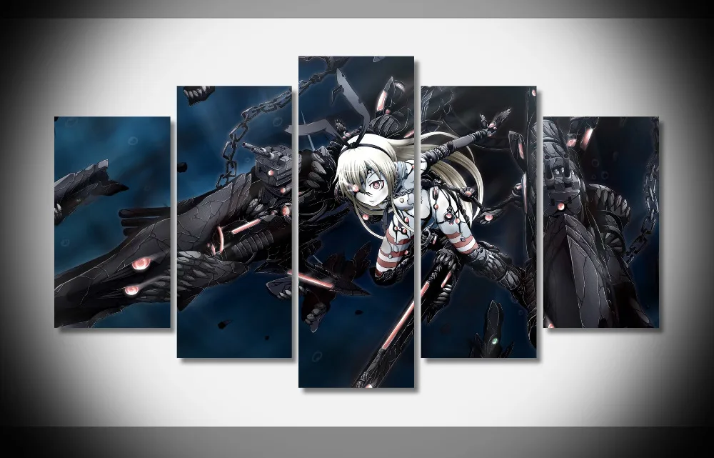 6954 Kantai Коллекция Ha класс Ogawa Syou Аниме Характер девушка Монстры WallpapersByte Плакат