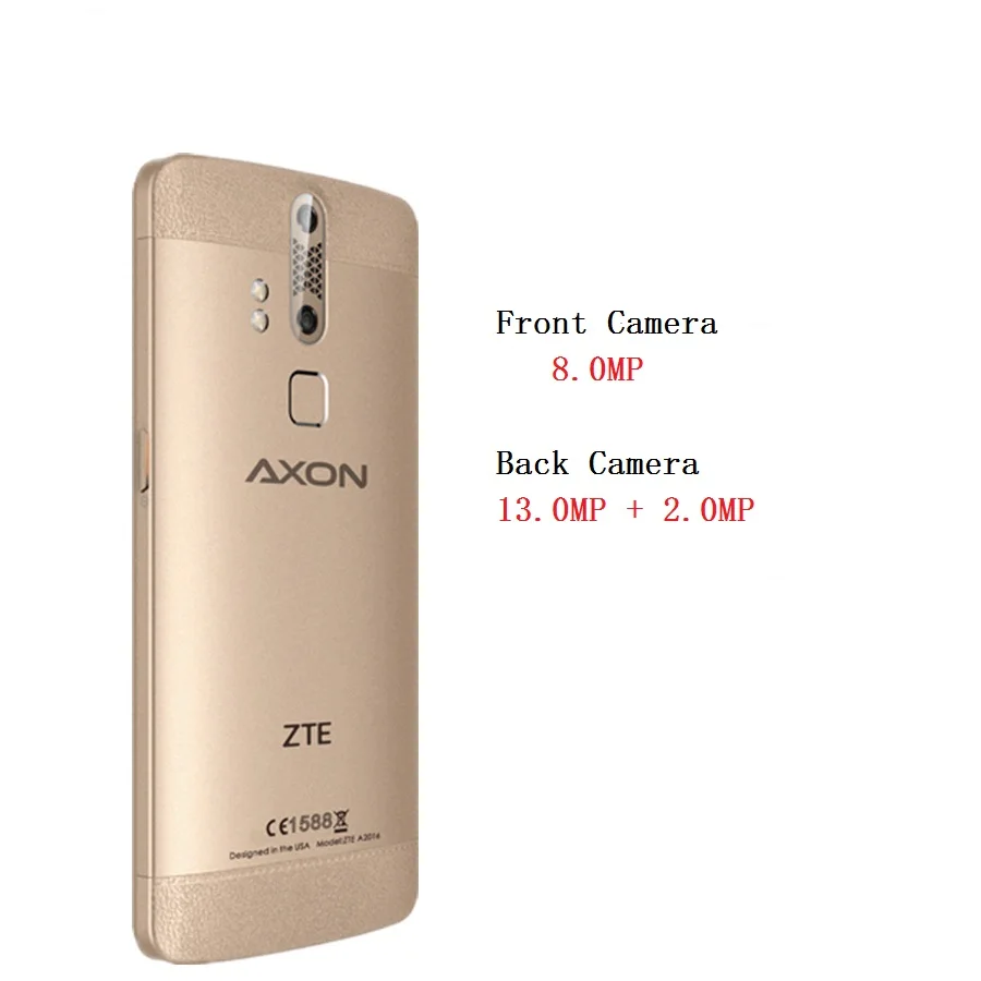 zte Axon A2015 5," 2 K Snapdragon 810 Android 5,0 4G TD LTE смартфон 3/4 ГБ Оперативная память 32/128 ГБ Встроенная память 13MP, отпечаток пальца, NFC, Hi-Fi