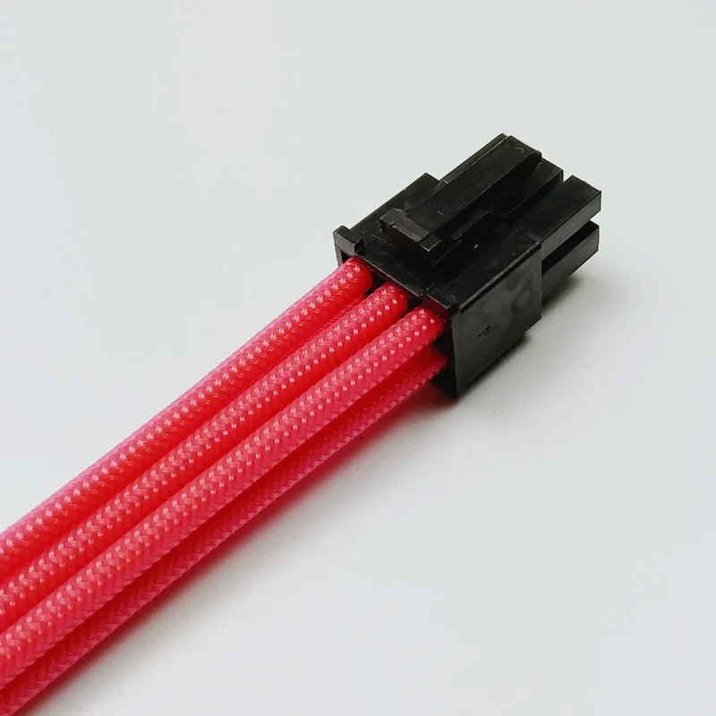 PCI-E_6Pin_Pink_sleeve_Extension_cable_3