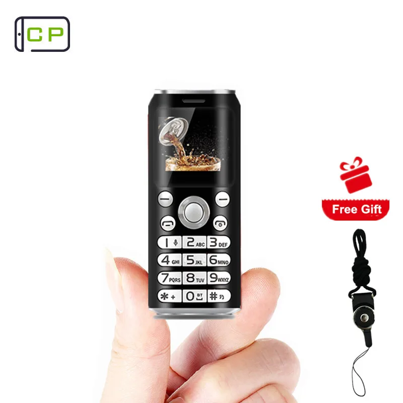 

2019 Fashion Mini Mobile Phone SATREND K8 Fsmart Dual Sim Small Size Cola Cellphone MP3 Bluetooth Dialer Call Recording Celular