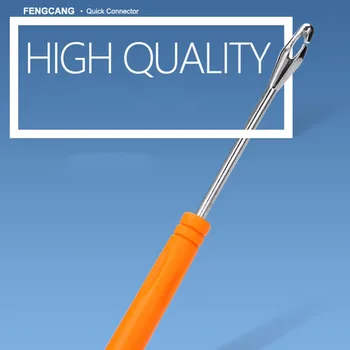 

OUTKIT 2 Pcs/lot Rapid Portable Fishing Tackle Hook Detacher Remover Safety Extractor Fish Tackles Tools Removal Tool